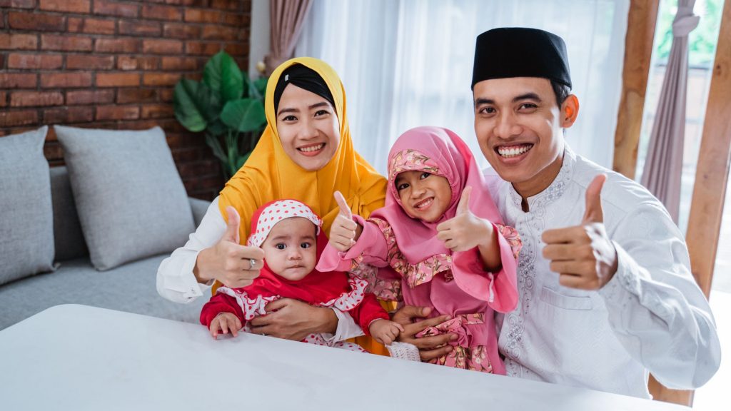 Eid Mubarak Family Photo