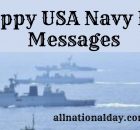 Happy USA Navy Day Messages