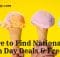 National Ice Cream Day Deals & Freebies