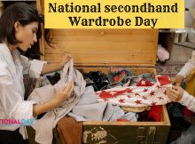 National secondhand Wardrobe Day