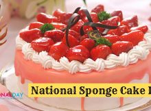 National Sponge Cake Day Messages